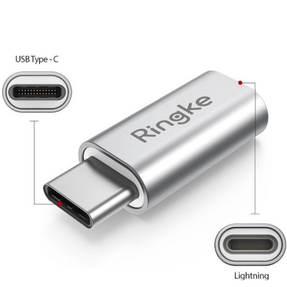 Pretvornik iz lightning (Apple) v USB C (2 kosa) – Ringke