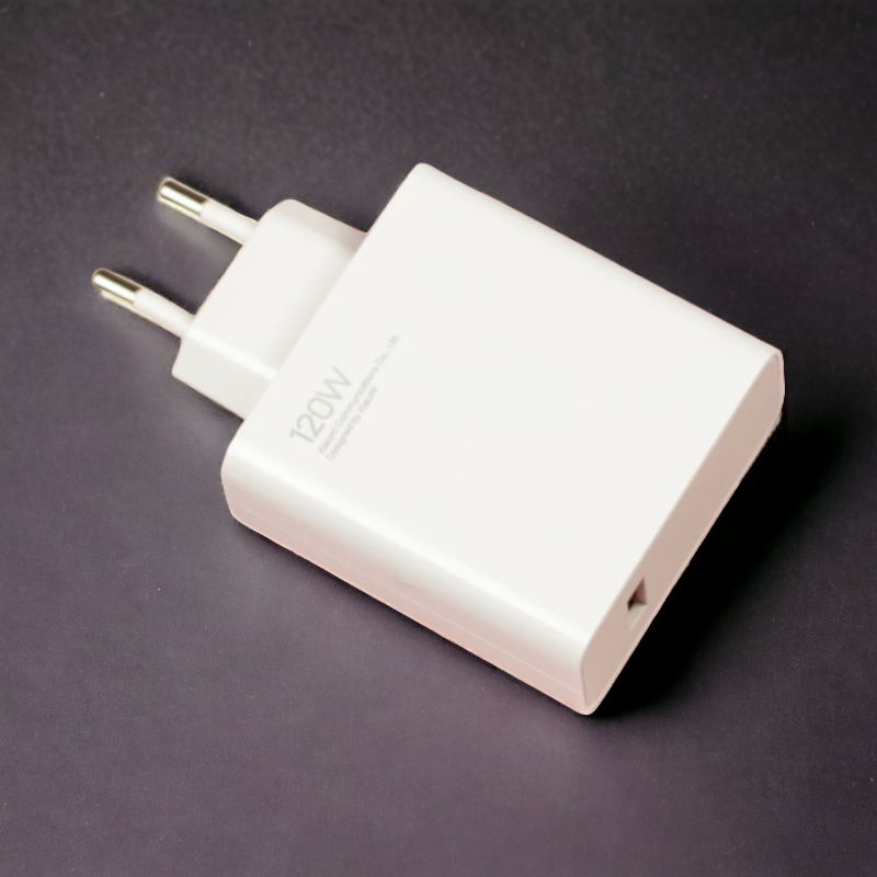 Hišni polnilec za hitro polnjenje znamke Xiaomi - 120W (Bulk) – Bela