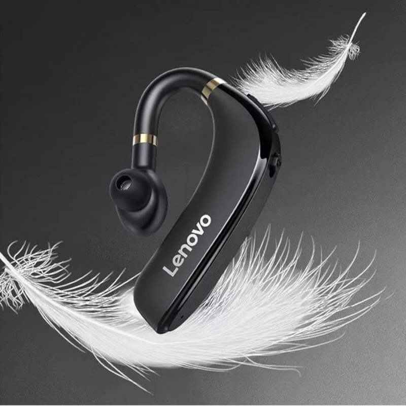 Brezžična bluetooth slušalka "HX106 Business Mono" znamke Lenovo – Črna