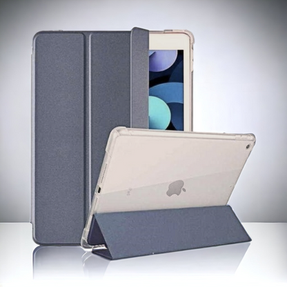 Preklopna torbica "Clear" za tablični računalnik Apple iPad 10.2'' 2020 – Mercury – Svetlo roza / TPU silikon + mikrovla