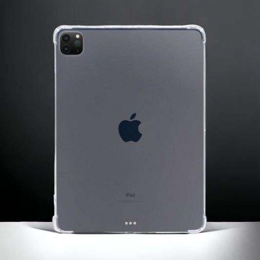 Silikonski ovitek "Bulletproof" za tablični računalnik Apple iPad Air 4/5/6 10.9'' (2020/2022/2024) – Mercury – Prozorna