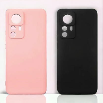 Silikonski ovitek "Beline" za Xiaomi 12T Pro – Črna / TPU silikon