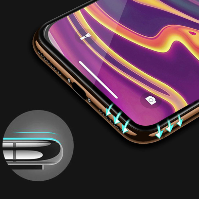 Zaščitno steklo za HUAWEI P30 Pro - Hard Ceramic (black) – Infostyle
