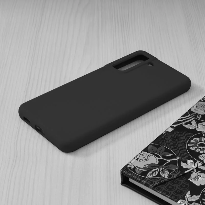 Silikonski ovitek "Soft Edge" za Samsung Galaxy S21 Fe – Techsuit – Temno zelena / TPU silikon