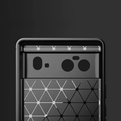 Silikonski ovitek "carbon" za Google Pixel 7 - Črna – Techsuit
