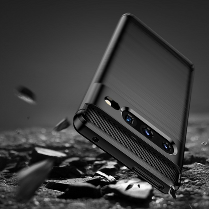 Silikonski ovitek "carbon" za Google Pixel 7 Pro - Črna – Techsuit