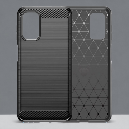 Silikonski ovitek "carbon" za Samsung Galaxy A13 5G - Črna – Techsuit