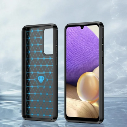 Silikonski ovitek "carbon" za Samsung Galaxy A33 5G - Črna – Techsuit