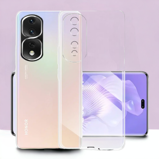 Silikonski ovitek "Clear Bulk" za Honor 80 Pro – Techsuit – Prozorna / TPU silikon