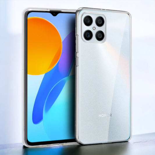 Silikonski ovitek "Clear Bulk" za Honor X8 4G – Techsuit – Prozorna / TPU silikon