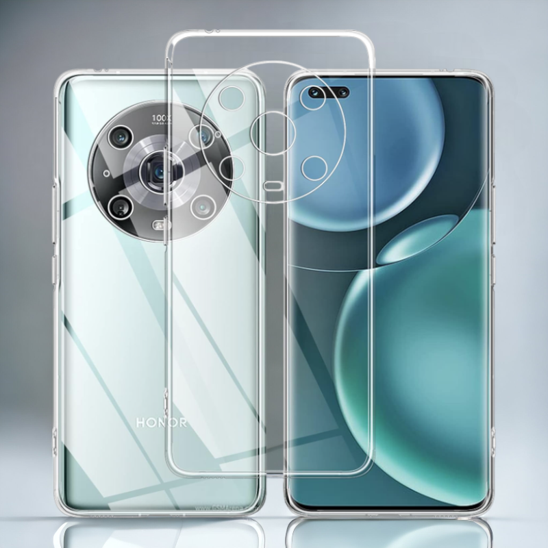 Silikonski ovitek "Clear Bulk" za Honor Magic 4 Pro 5G – Techsuit – Prozorna / TPU silikon
