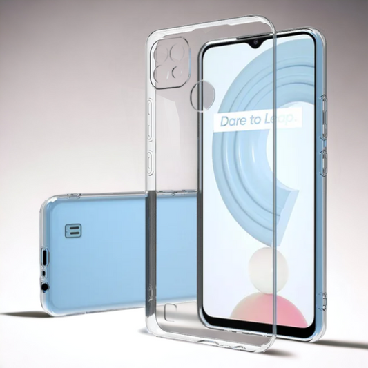 Silikonski ovitek "Clear Bulk" za Realme C21 – Techsuit – Prozorna / TPU silikon