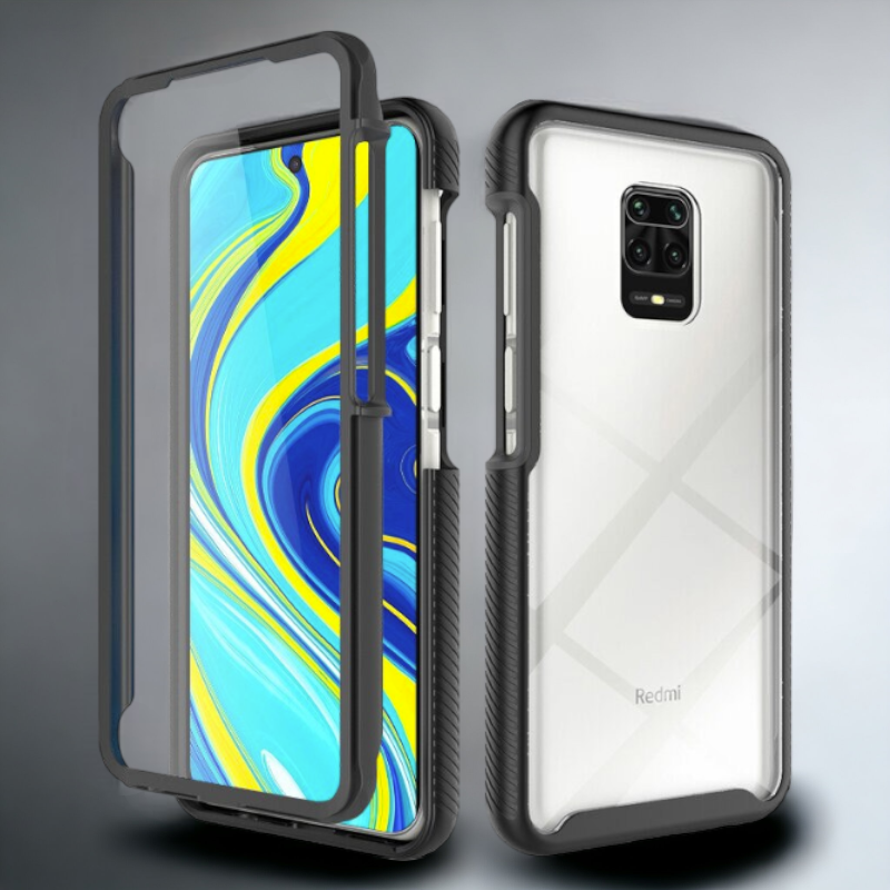 Ovitek "Defense 360 Pro" za Xiaomi Redmi Note 9 Pro Max – Techsuit – Črna