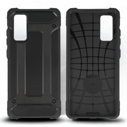 Silikonski ovitek "armor carbon" za Xiaomi Redmi Note 10 5G - Črna – Infostyle