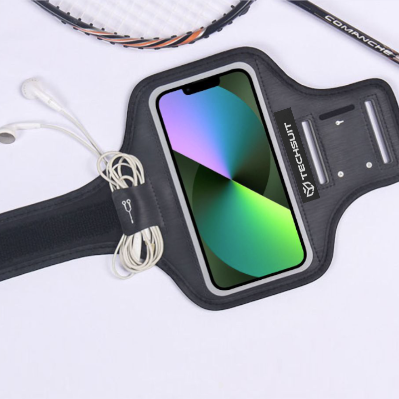 Držalo za telefon - Armband – Techsuit – Črna