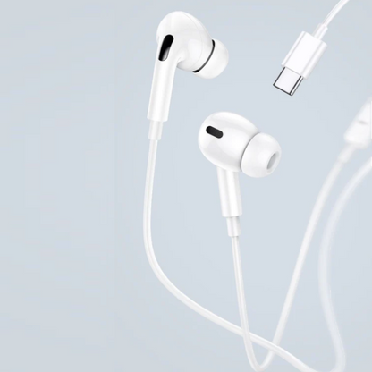 Žične slušalke "US-SJ452" USB C - Bela – Usams – Bela