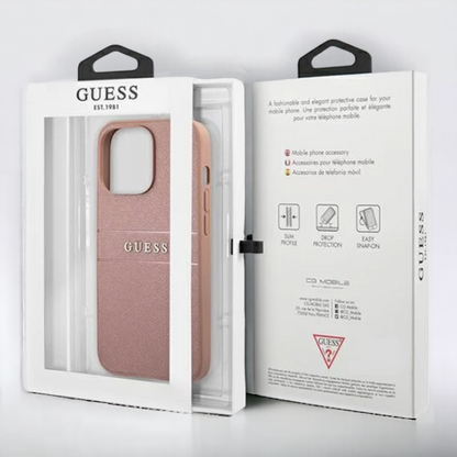 Ovitek Guess "silver pink" za iPhone 14 Plus/ 15 Plus (GUHCP14MPSASBPI)