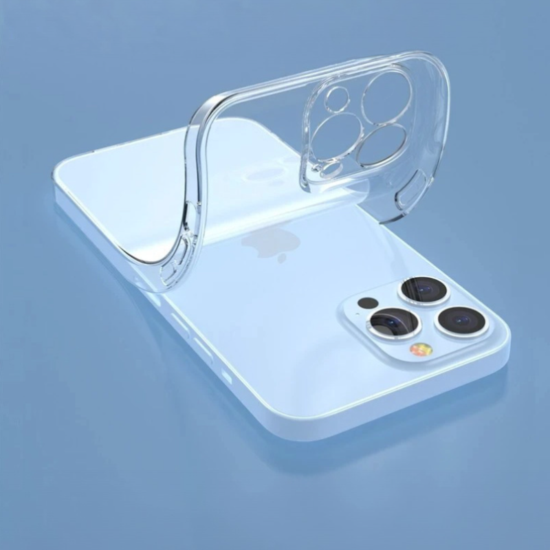 Silikonski ovitek "Clear" za iPhone 15 Pro Max (2mm) - Prozoren – Infostyle