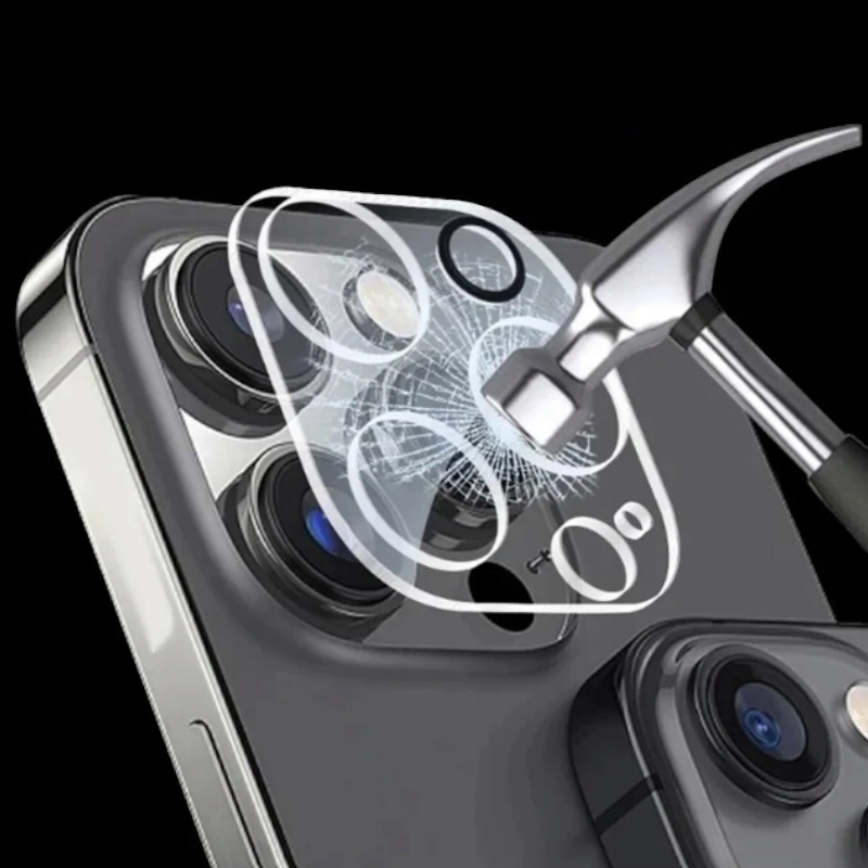 Zaščitno steklo za kamero za iPhone 15 Pro/ 15 Pro Max – Infostyle
