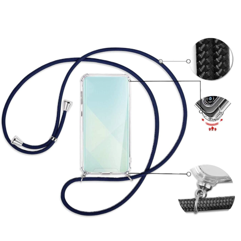 Silikonski ovitek z vrvico za Samsung Galaxy A52 4G/5G – Infostyle