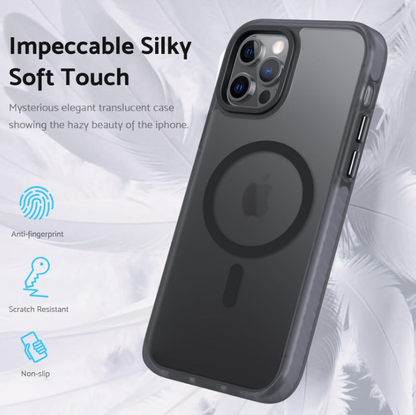 Ovitek "Magnetic Translucent" za iPhone 12/12 Pro – DASFOND