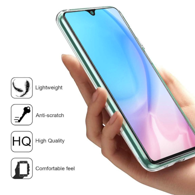 Komplet silikonski ovitek + 2x zaščitno steklo za Cubot J9 – Infostyle