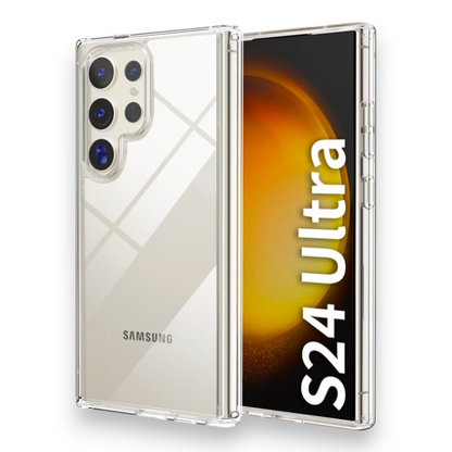 Ovitek "Hard Crystal" za Samsung Galaxy S24 Ultra – Infostyle – Prozorna / PC