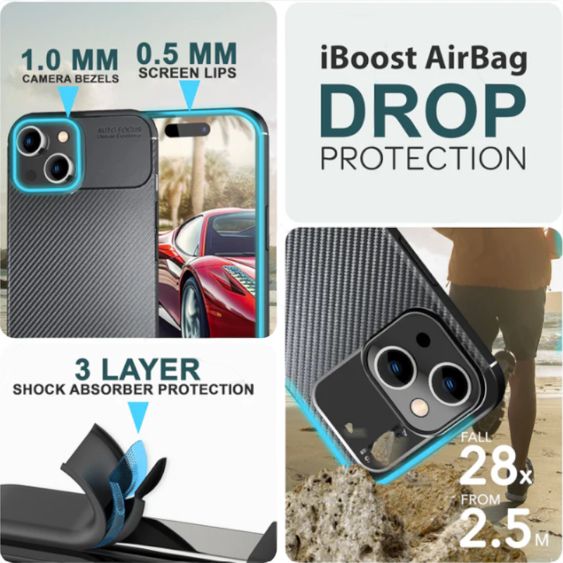 Ovitek "Carbon Nalia" za iPhone 15