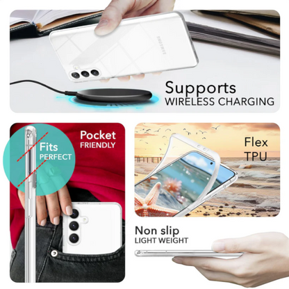 Ovitek "Clear 360° Nalia" za Samsung Galaxy S24