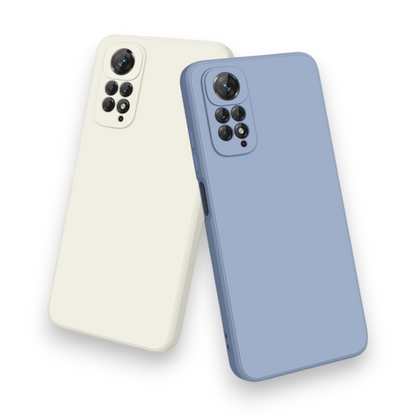 Komplet 2x silikonski ovitek "Soft" za Xiaomi Redmi Note 11 Pro (bela in modra) – Infostyle – Modra / TPU silikon