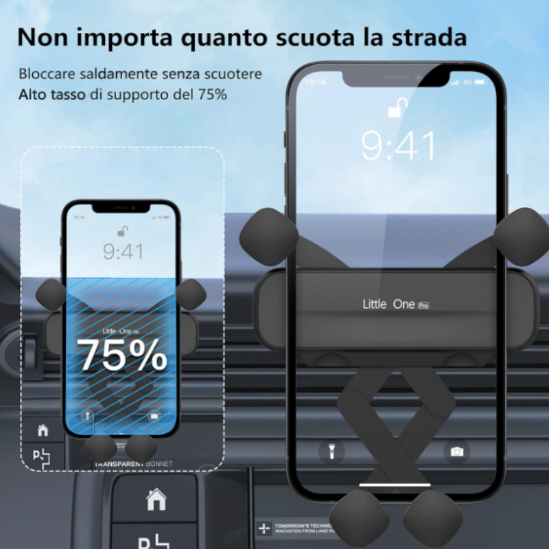 Avtomobilsko držalo za telefon "GVAVIY 360°" – Infostyle