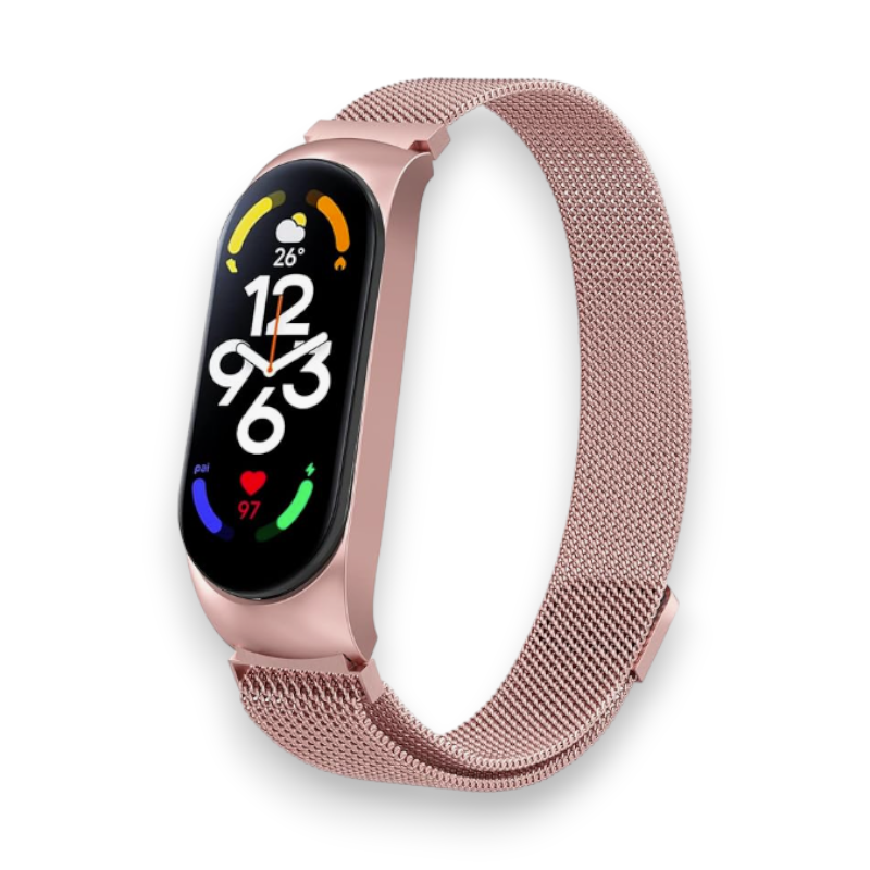 Kovinski pašček "Metal" za Xiaomi Mi Band 7 – Infostyle