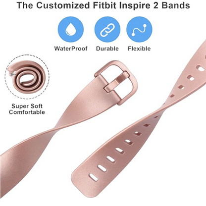 Komplet 2 silikonskih paščkov "Vancle Ultra thin" za Fitbit Inspire 2 / Ace 3 – Infostyle