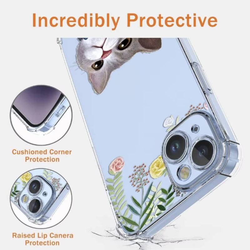Silikonski ovitek "Pretty Cat" za Honor Magic5 Lite – Infostyle