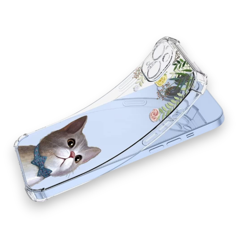Silikonski ovitek "Pretty Cat" za Honor Magic5 Lite – Infostyle
