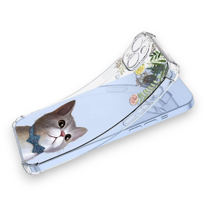 Silikonski ovitek "Pretty Cat" za Honor Magic5 Lite – Infostyle