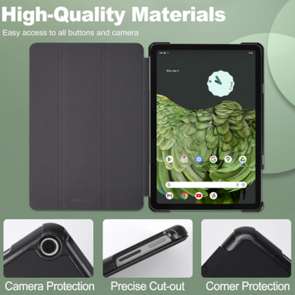 Preklopna torbica "Ultra Slim" za tablični računalnik Google Pixel 2023 11" – DMLuna – Svetlo roza / PU usnje + mikrovla
