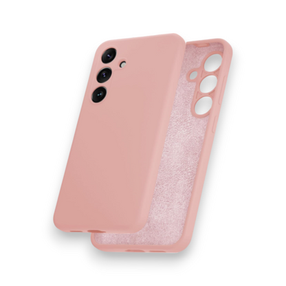 Silikonski ovitek "Soft" za Samsung Galaxy S24 – Infostyle – Svetlo roza / TPU silikon
