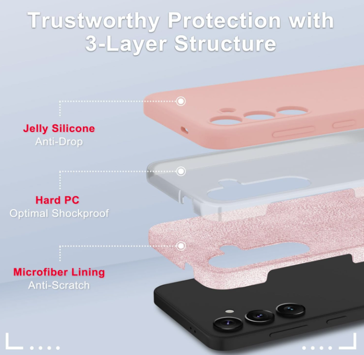 Silikonski ovitek "Soft" za Samsung Galaxy S24 – Infostyle