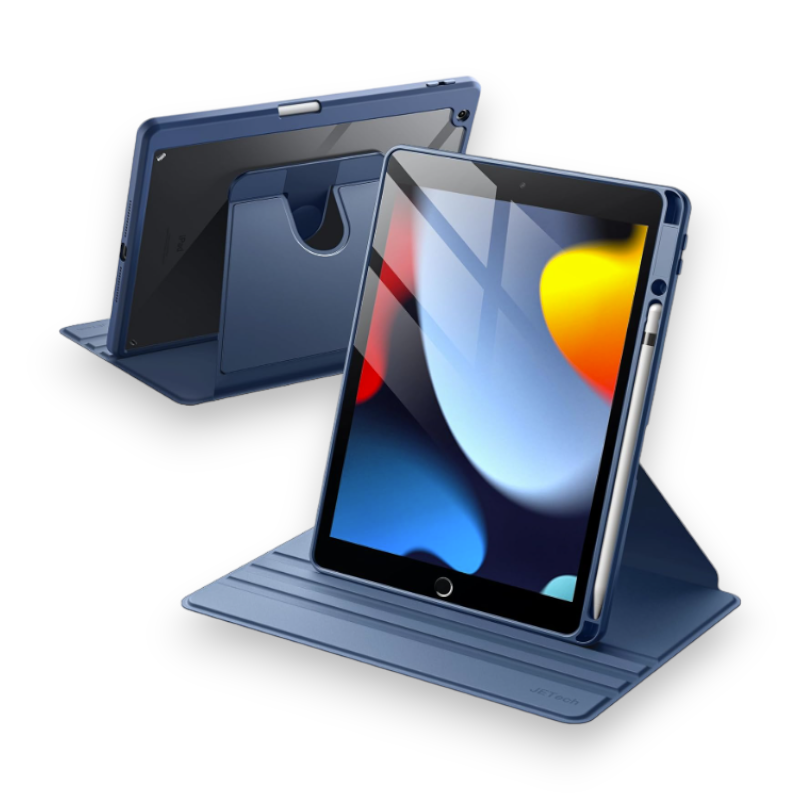Preklopna torbica "Rotating " za tablični računalnik Apple iPad 9/8/7 10.2" – JETech