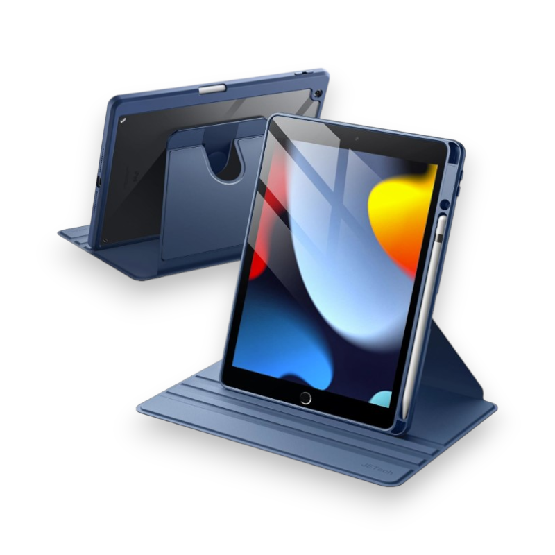 Preklopna torbica "Rotating " za tablični računalnik Apple iPad 9/8/7 10.2" – JETech