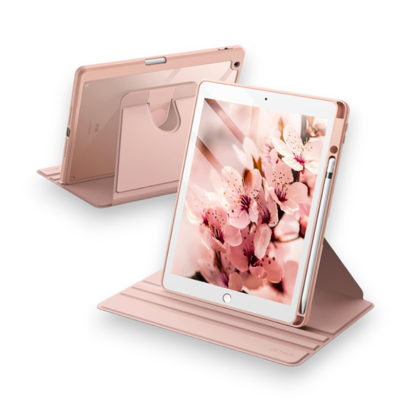 Preklopna torbica "Rotating " za tablični računalnik Apple iPad 9/8/7 10.2" – JETech