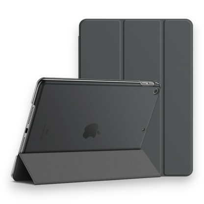 Preklopna torbica za tablični računalnik Apple iPad 9.7" (2018/2017 model, 6th/5th Gen) – JETech – Črna / Umetno usnje +