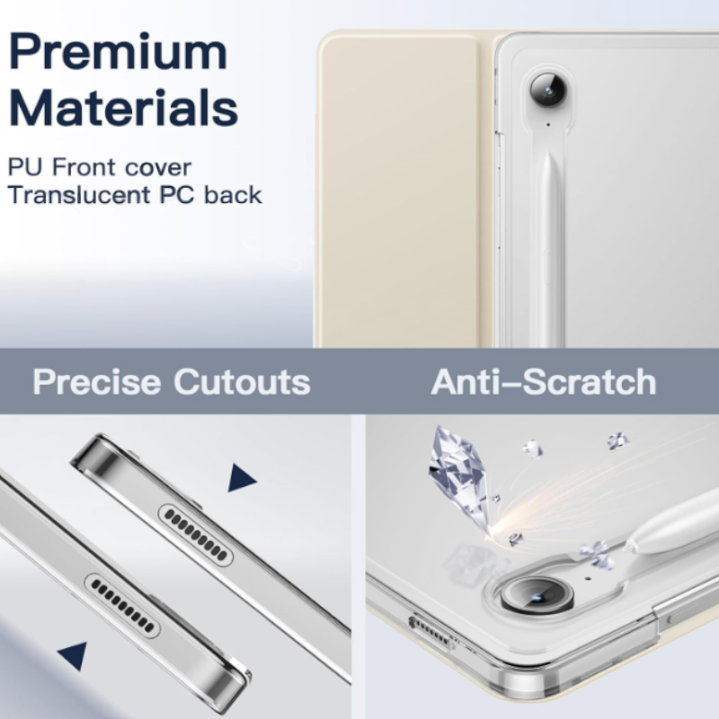 Preklopna torbica "Translucent" za tablični računalnik Samsung Galaxy Tab S9 Fe 10.9" – JETech