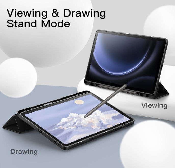 Preklopna torbica "Fold" za tablični računalnik Samsung Galaxy Tab S9 Fe 10.9" – JETech