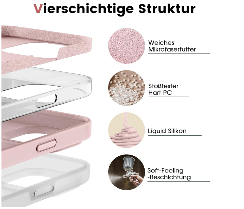 Silikonski ovitek "PuyaTeya" za iPhone 14 Pro – Infostyle