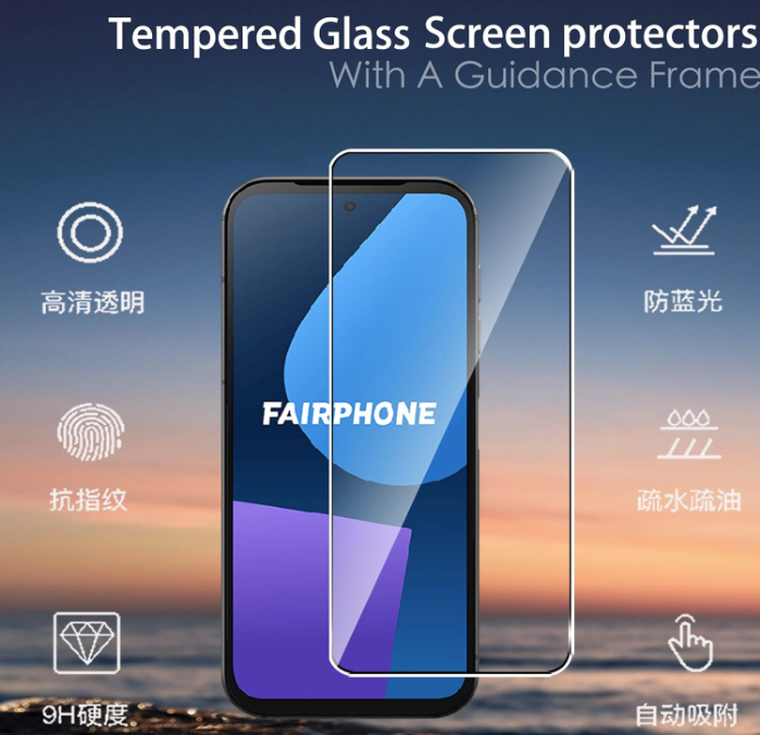 Komplet 2 zaščitnih stekel za Fairphone 5 – Infostyle