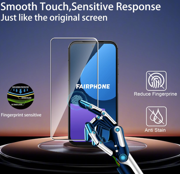 Komplet 2 zaščitnih stekel za Fairphone 5 – Infostyle