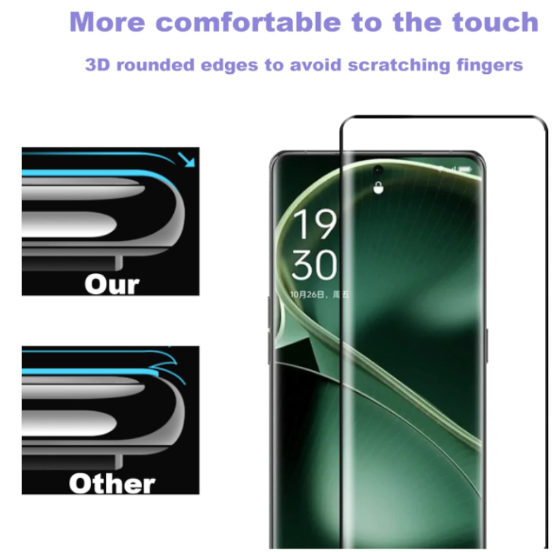 Komplet 2 zaščitnih stekel in 2 zaščitni stekli za kamero za Oppo Find x6 – Infostyle