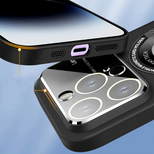 Komplet ovitek MagSafe + 2 zaščitni stekli za iPhone 15 Pro Max – Infostyle